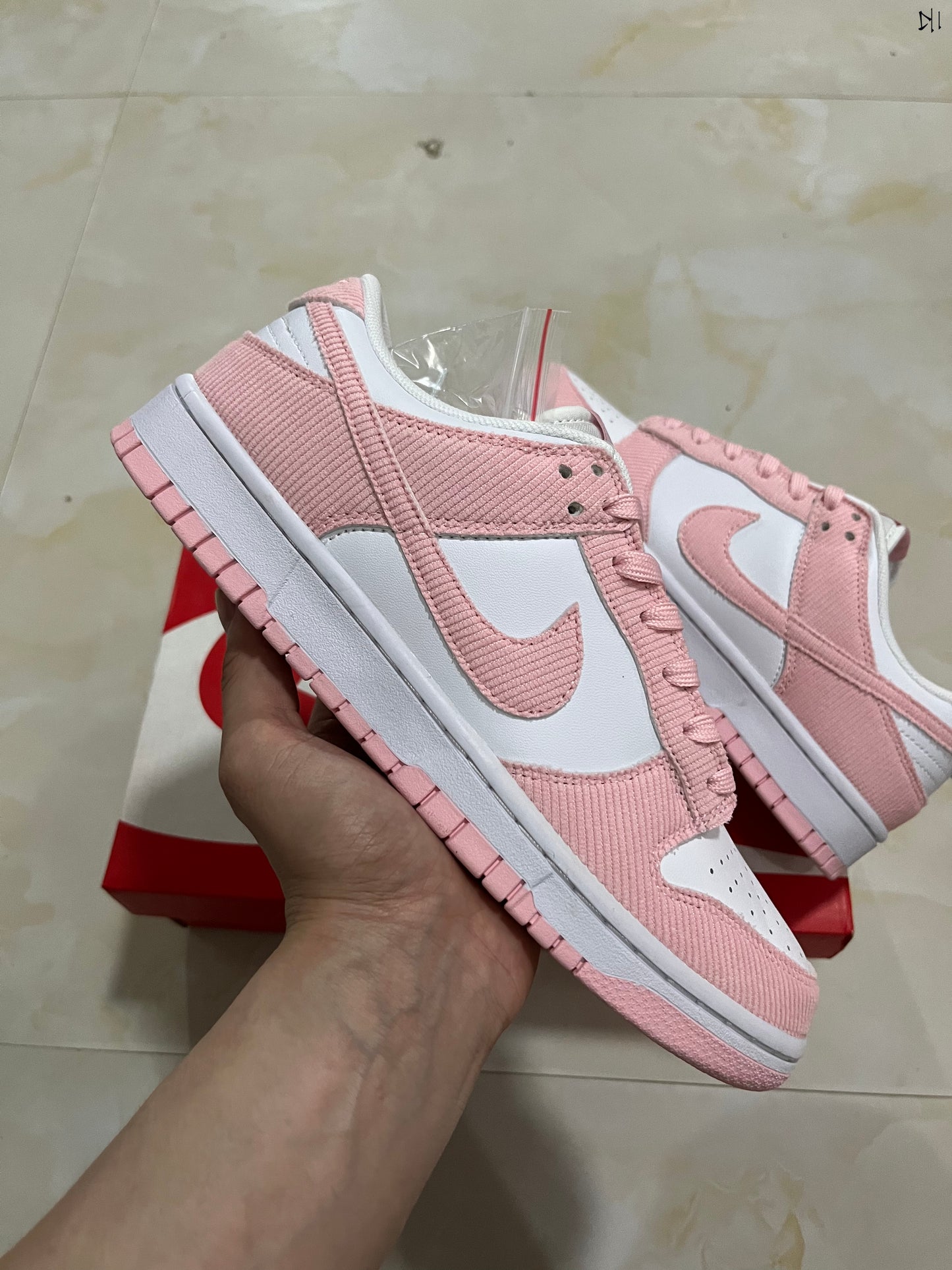 Dunk Low Pink Corduroy