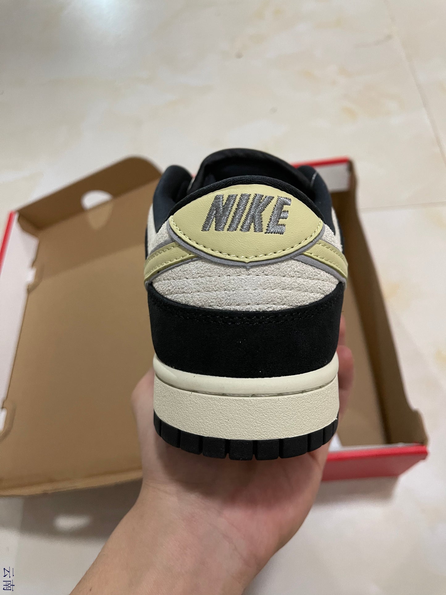 Dunk Low LX Black Suede