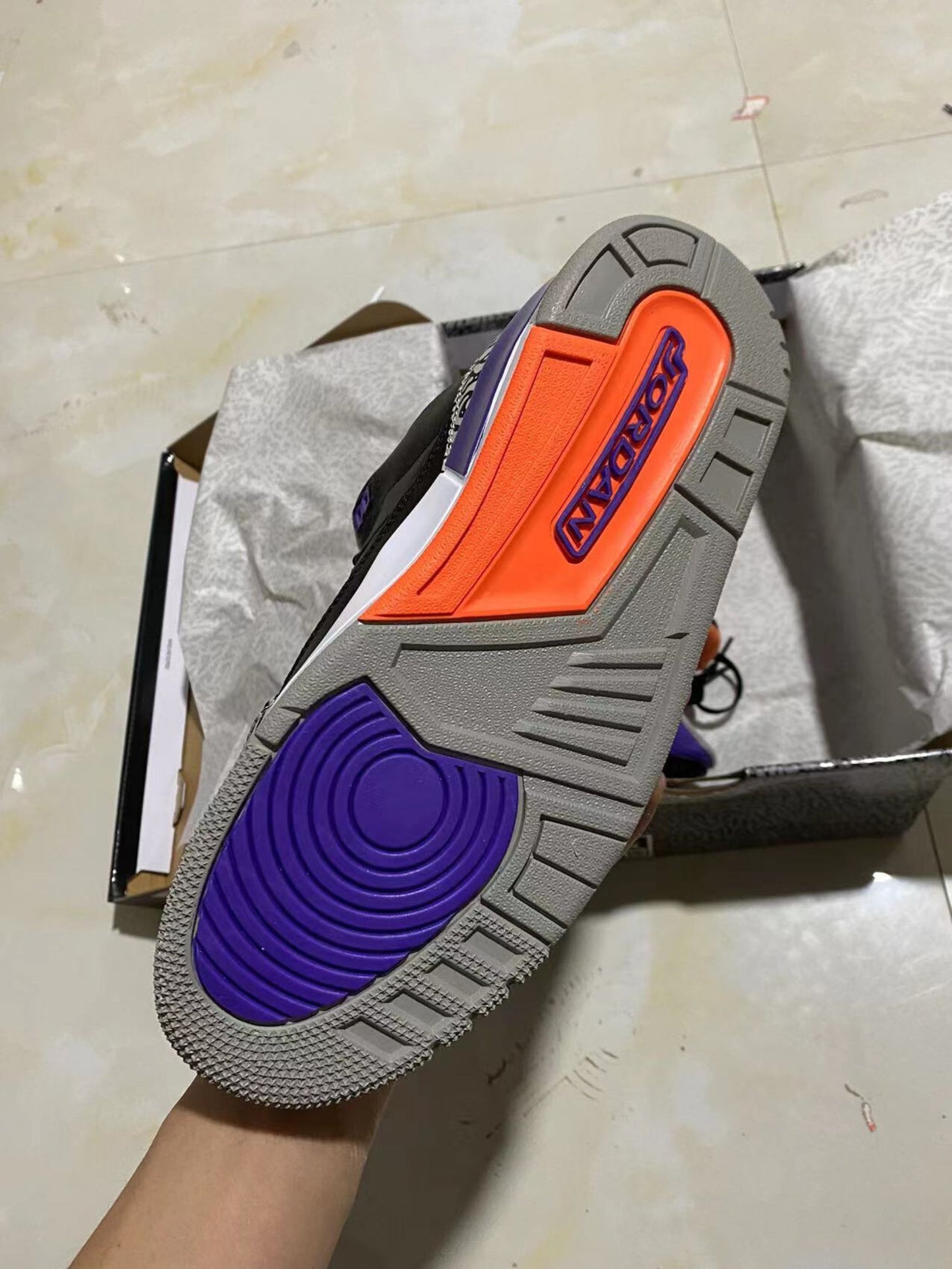Air Jordan 3 Retro Court Purple