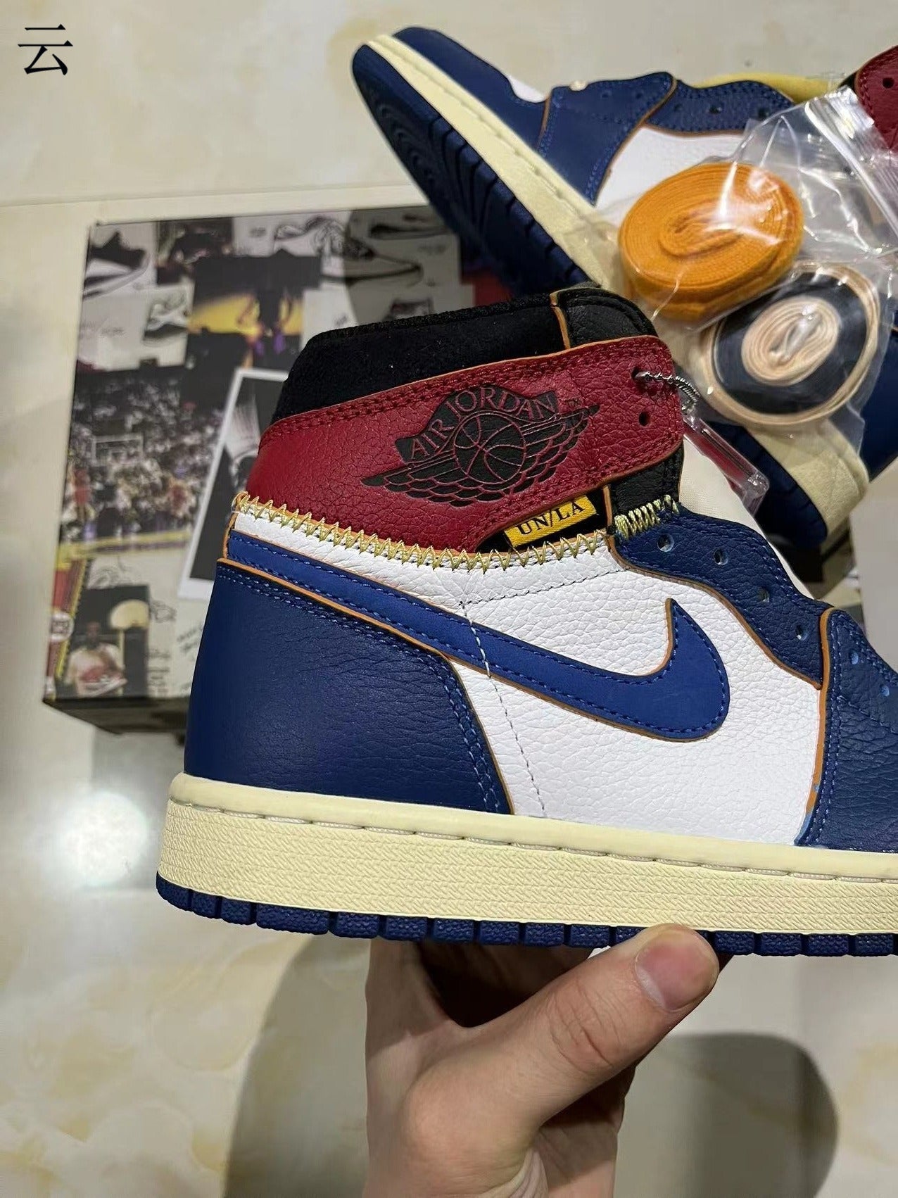 x Union Air Jordan 1 Retro High OG NRG "Storm Blue"