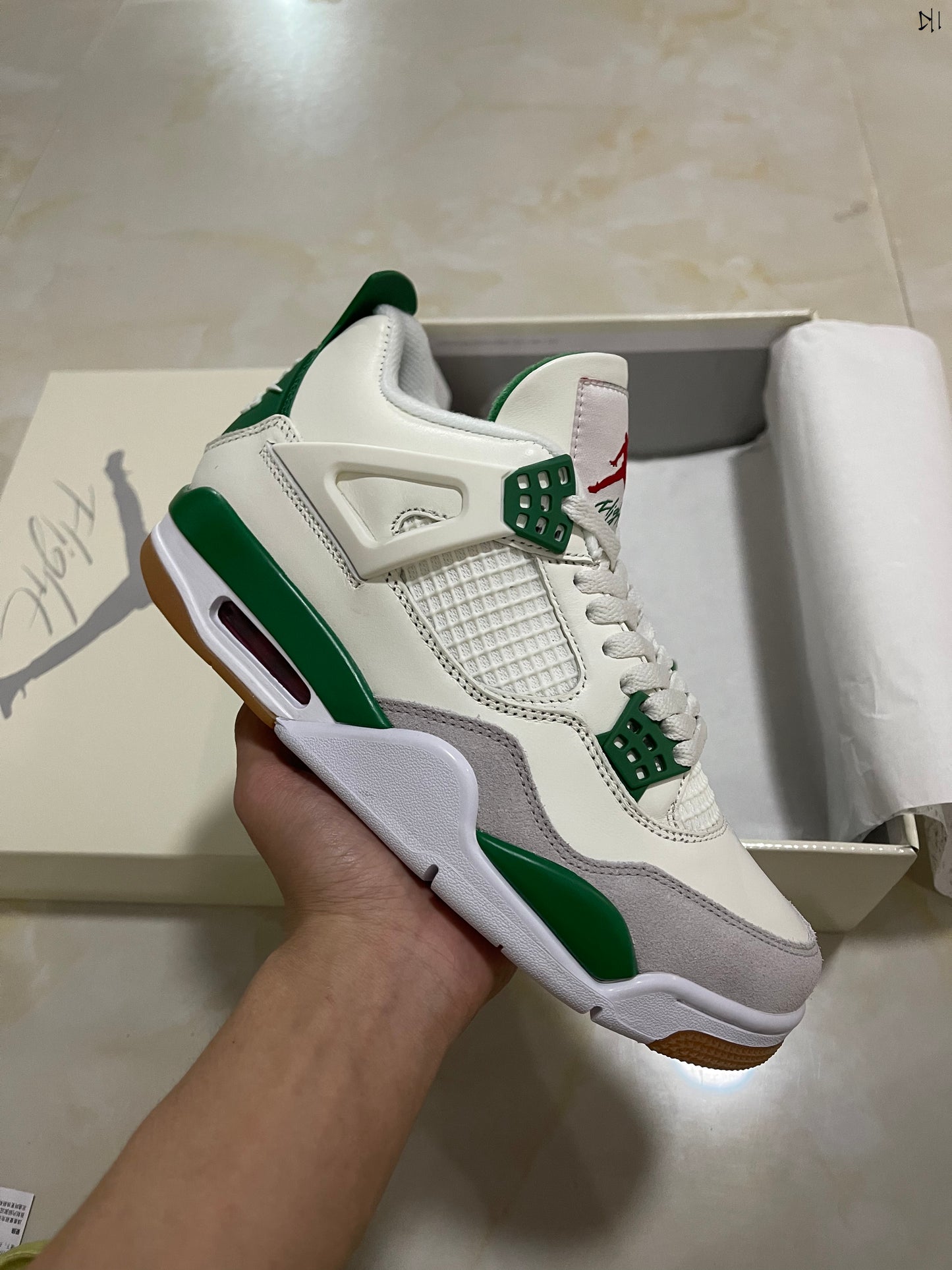 Nike SB x Jordan 4 Pine Green