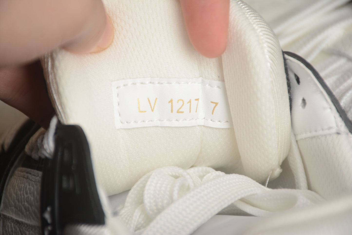 Louis Vuitton White Black