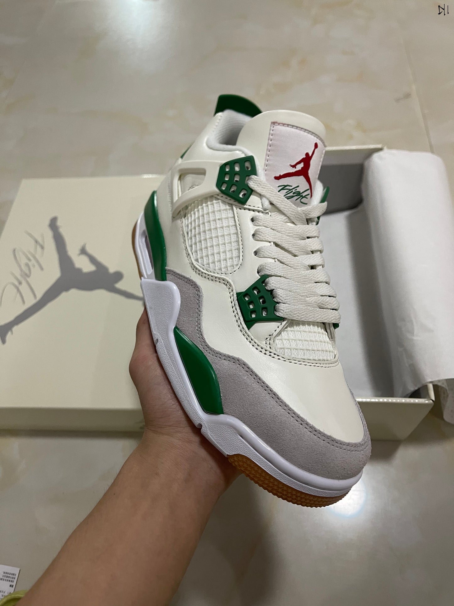 Nike SB x Jordan 4 Pine Green