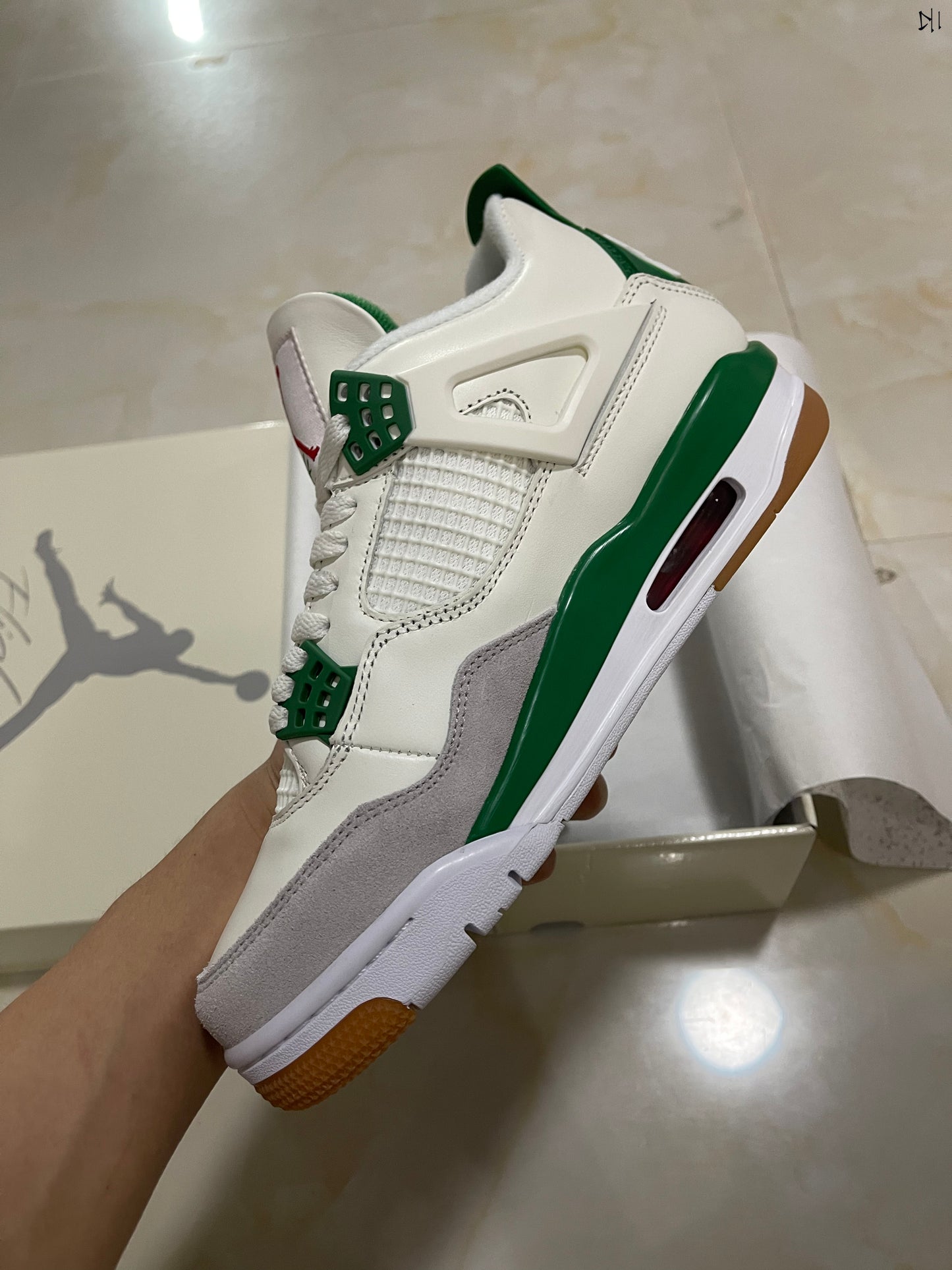 Nike SB x Jordan 4 Pine Green