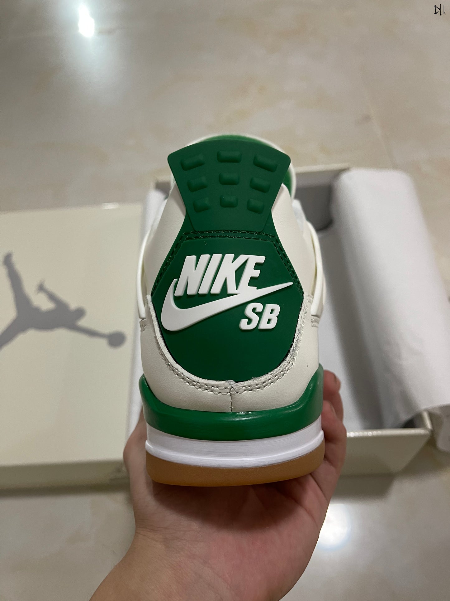 Nike SB x Jordan 4 Pine Green