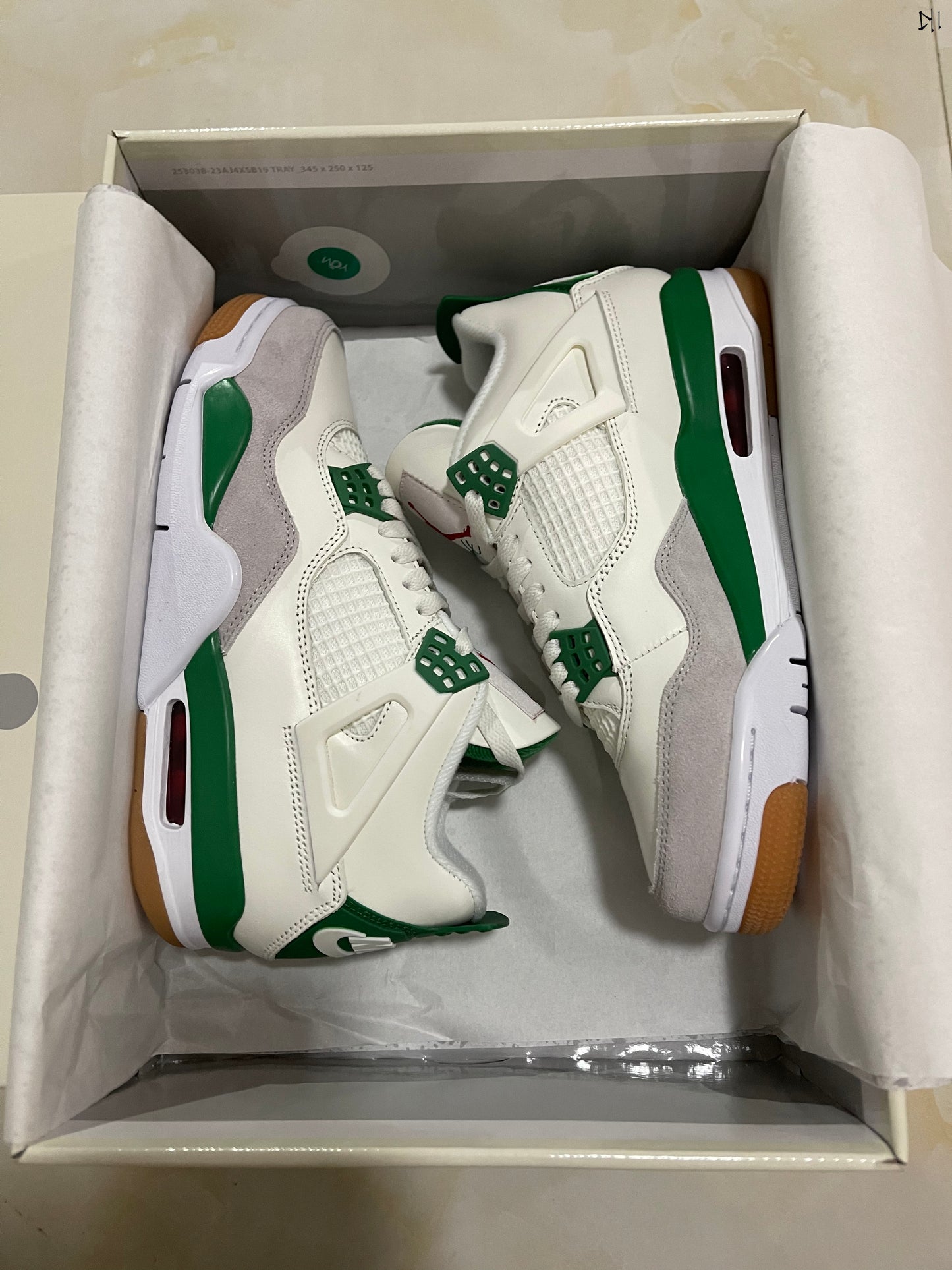 Nike SB x Jordan 4 Pine Green