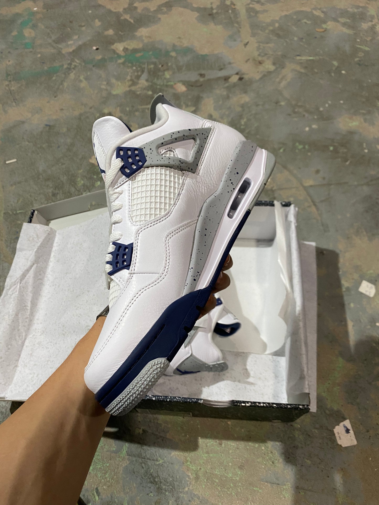 Jordan 4 Retro Midnight Navy