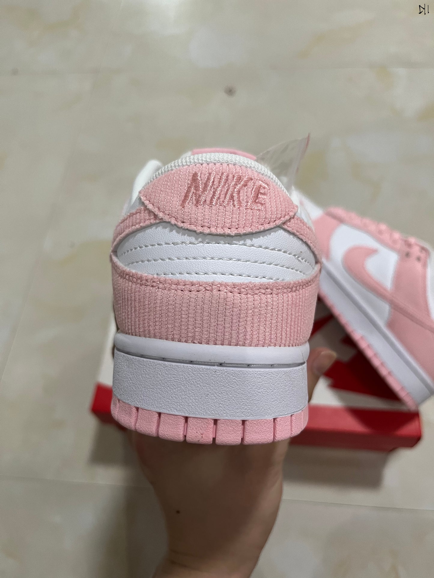 Dunk Low Pink Corduroy