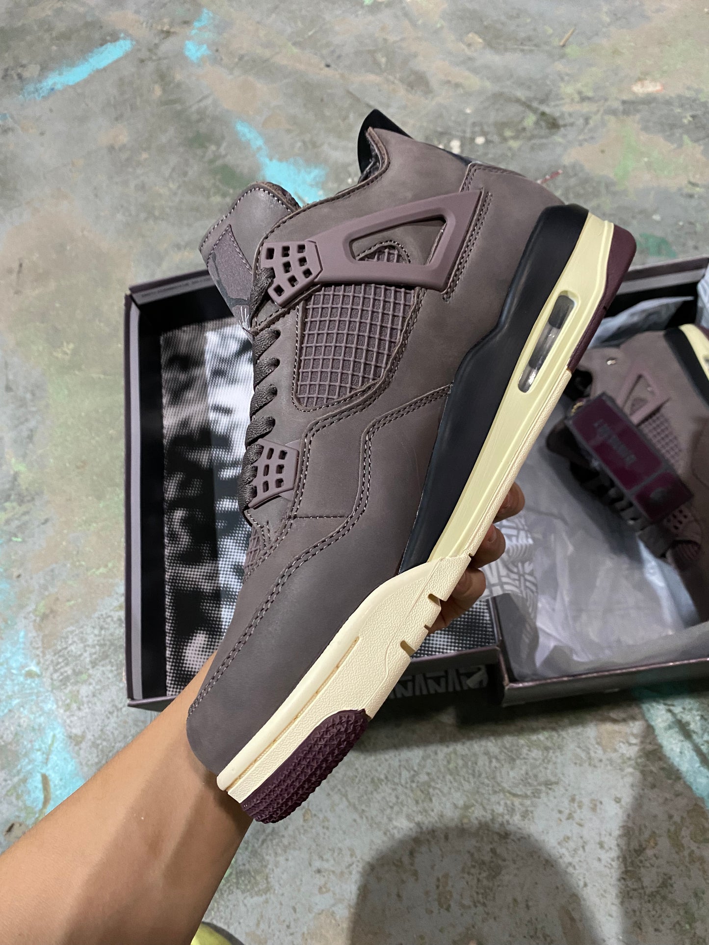 Jordan 4 Retro "A Ma Maniére Violet Ore"