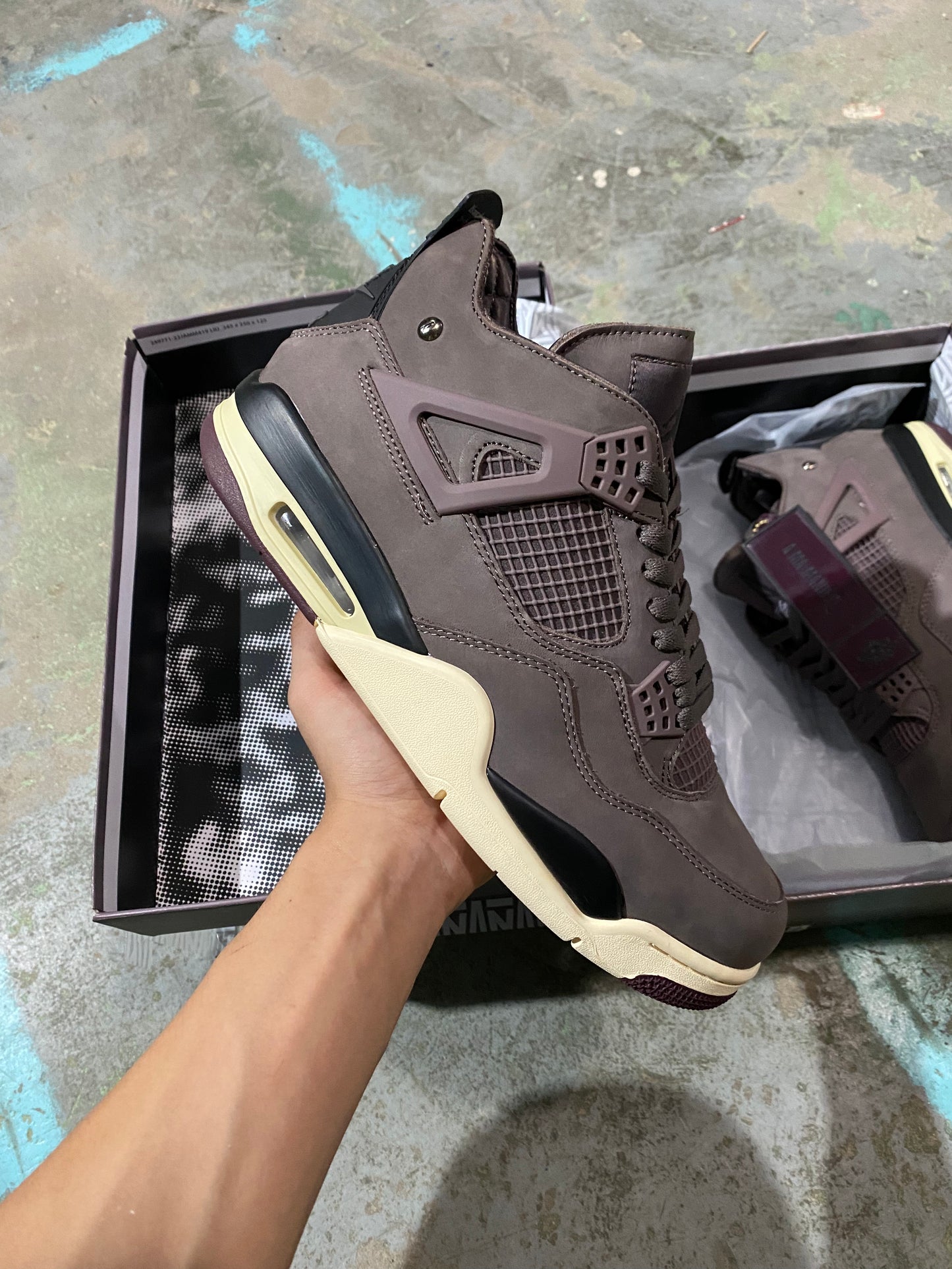 Jordan 4 Retro "A Ma Maniére Violet Ore"