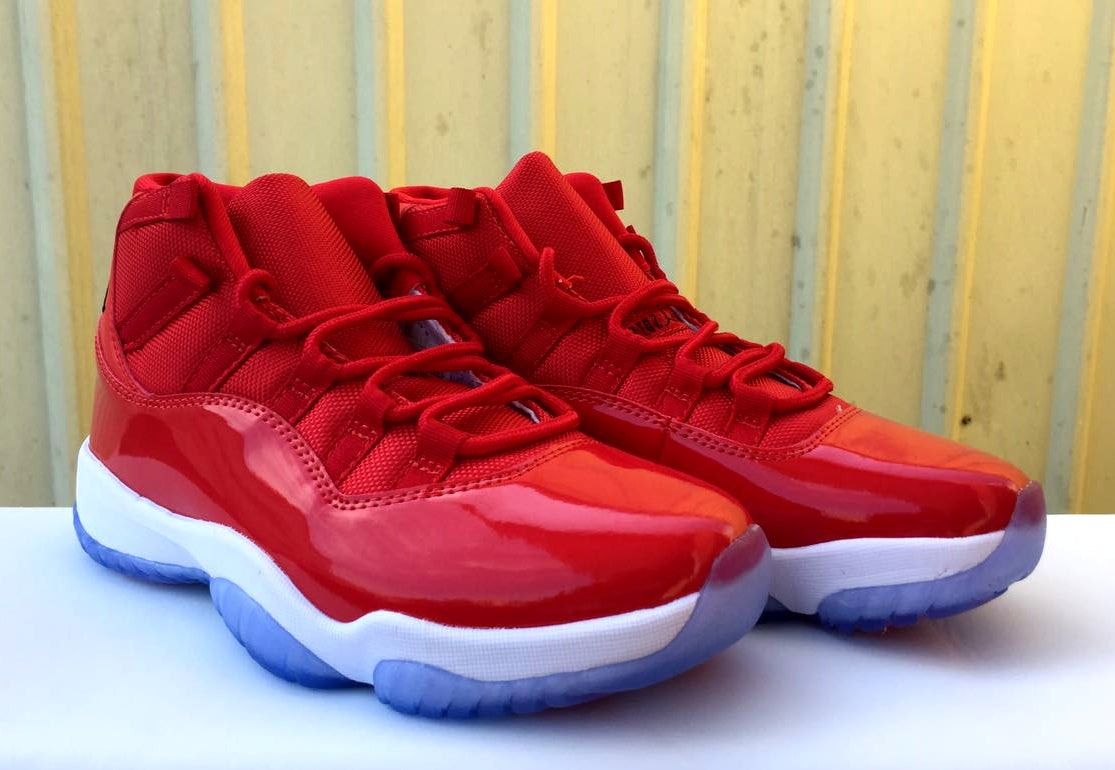 Jordan 11 Red, white and blue