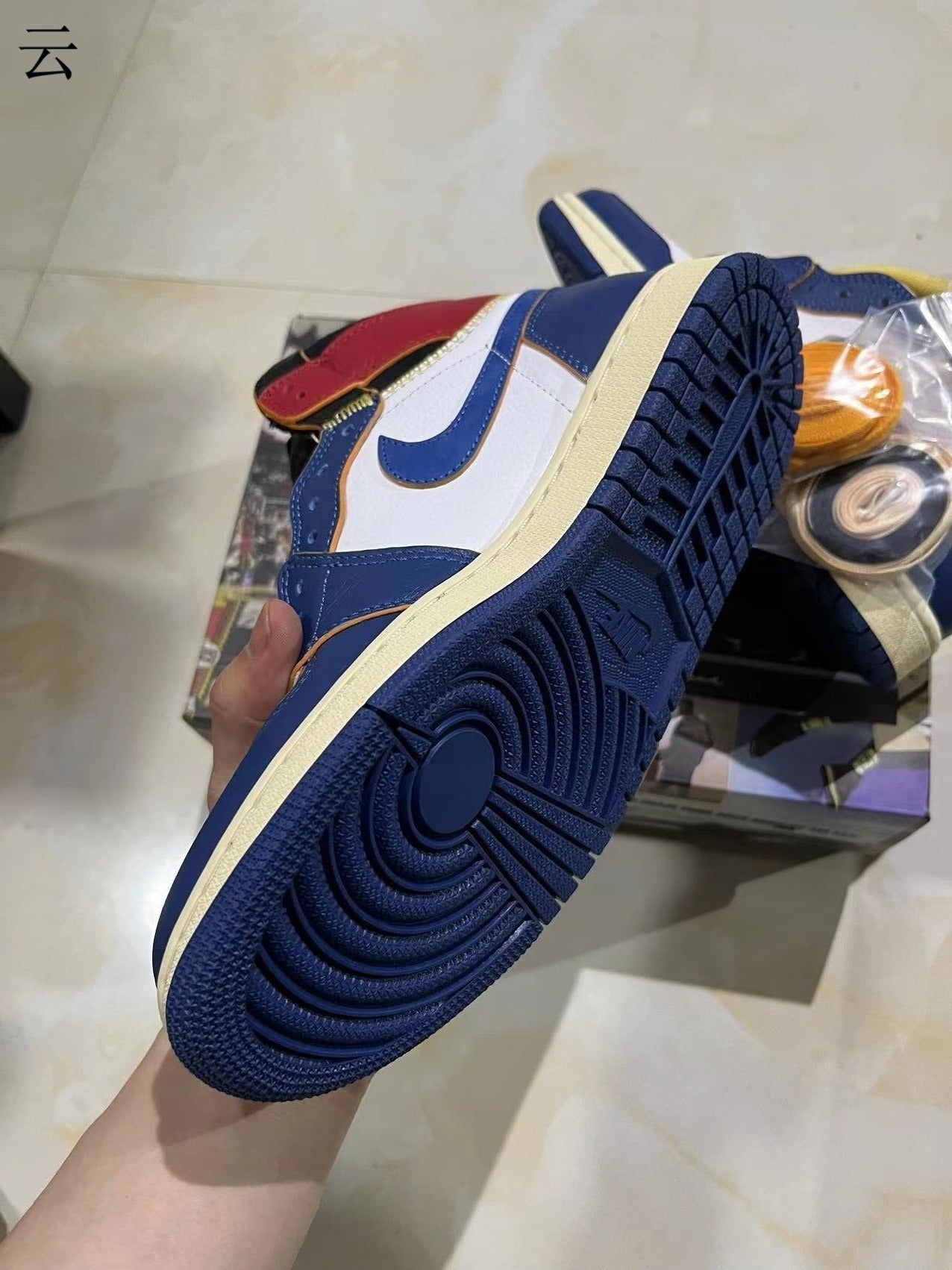 x Union Air Jordan 1 Retro High OG NRG "Storm Blue"