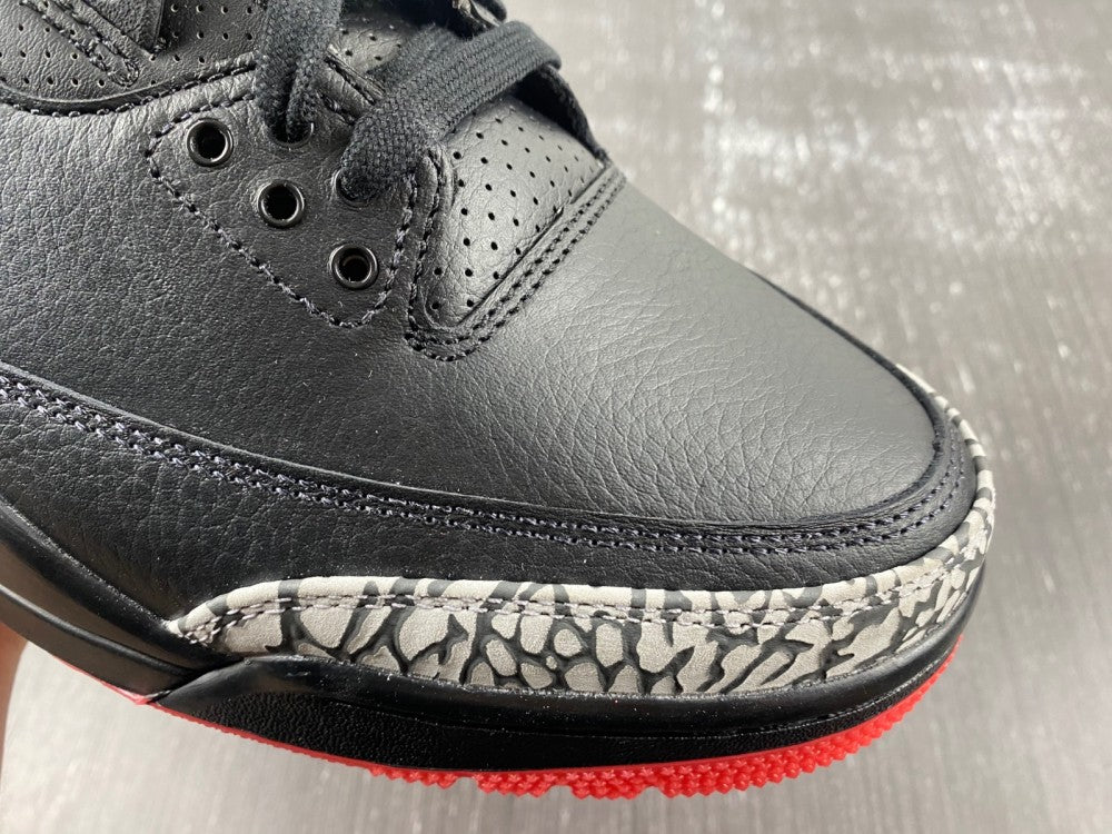 J BALVIN X JORDAN 3 Black