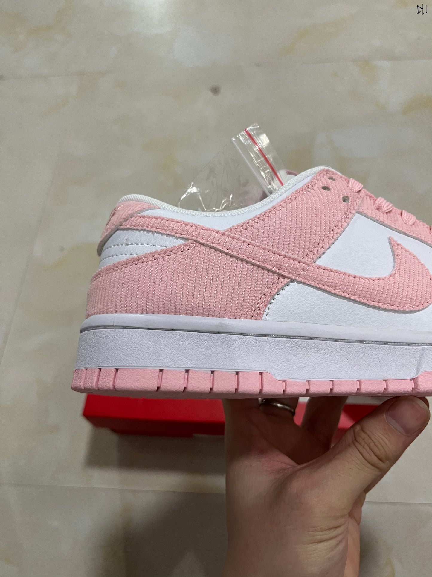 Dunk Low Pink Corduroy