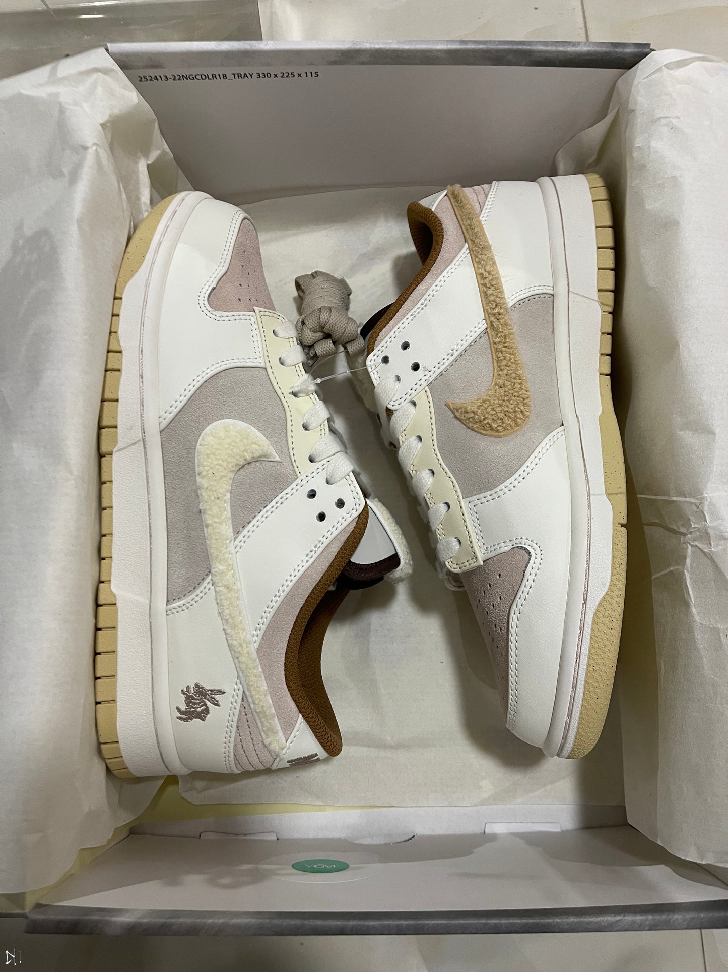 Dunk Low Retro PRM "Year of the Rabbit Fossil Stone"