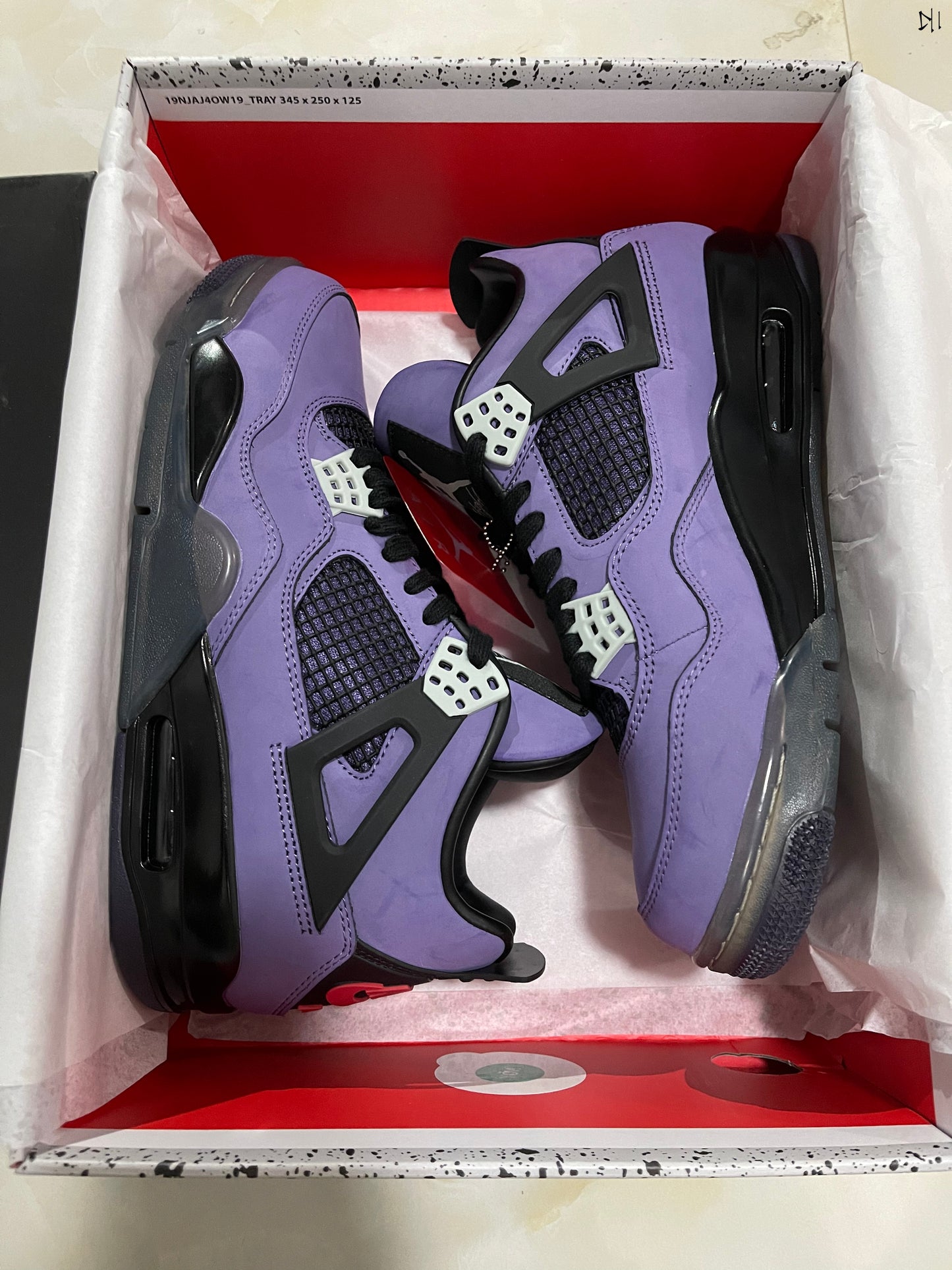 Jordan 4 Retro x Travis Scott Purple