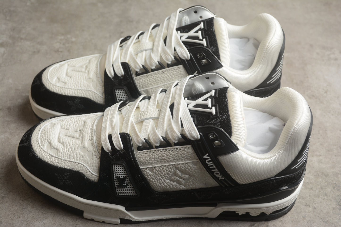 Louis Vuitton White Black