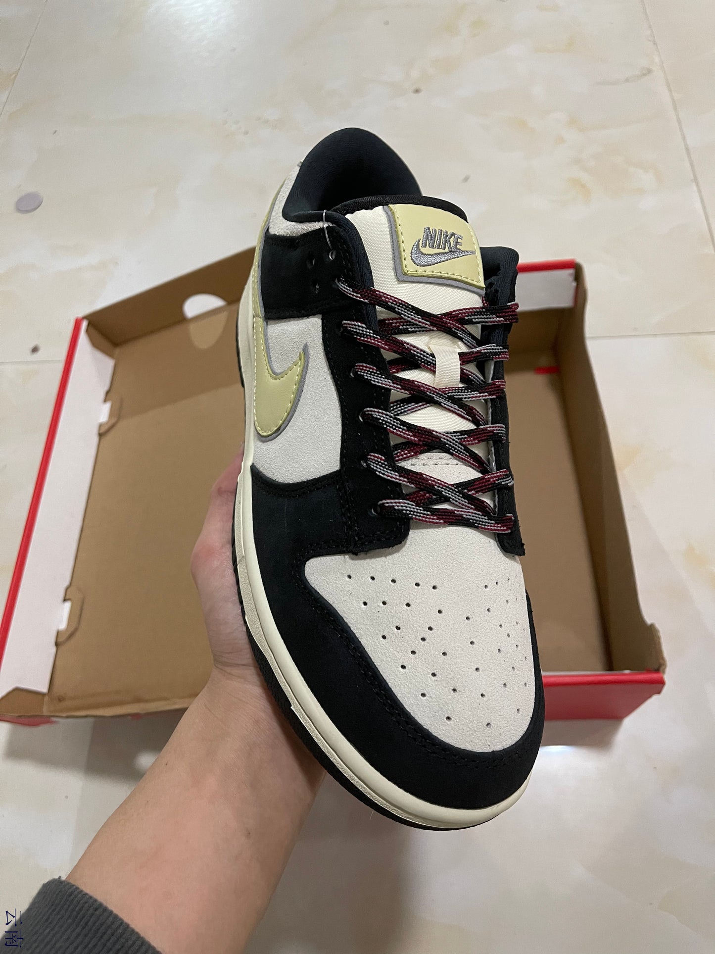 Dunk Low LX Black Suede