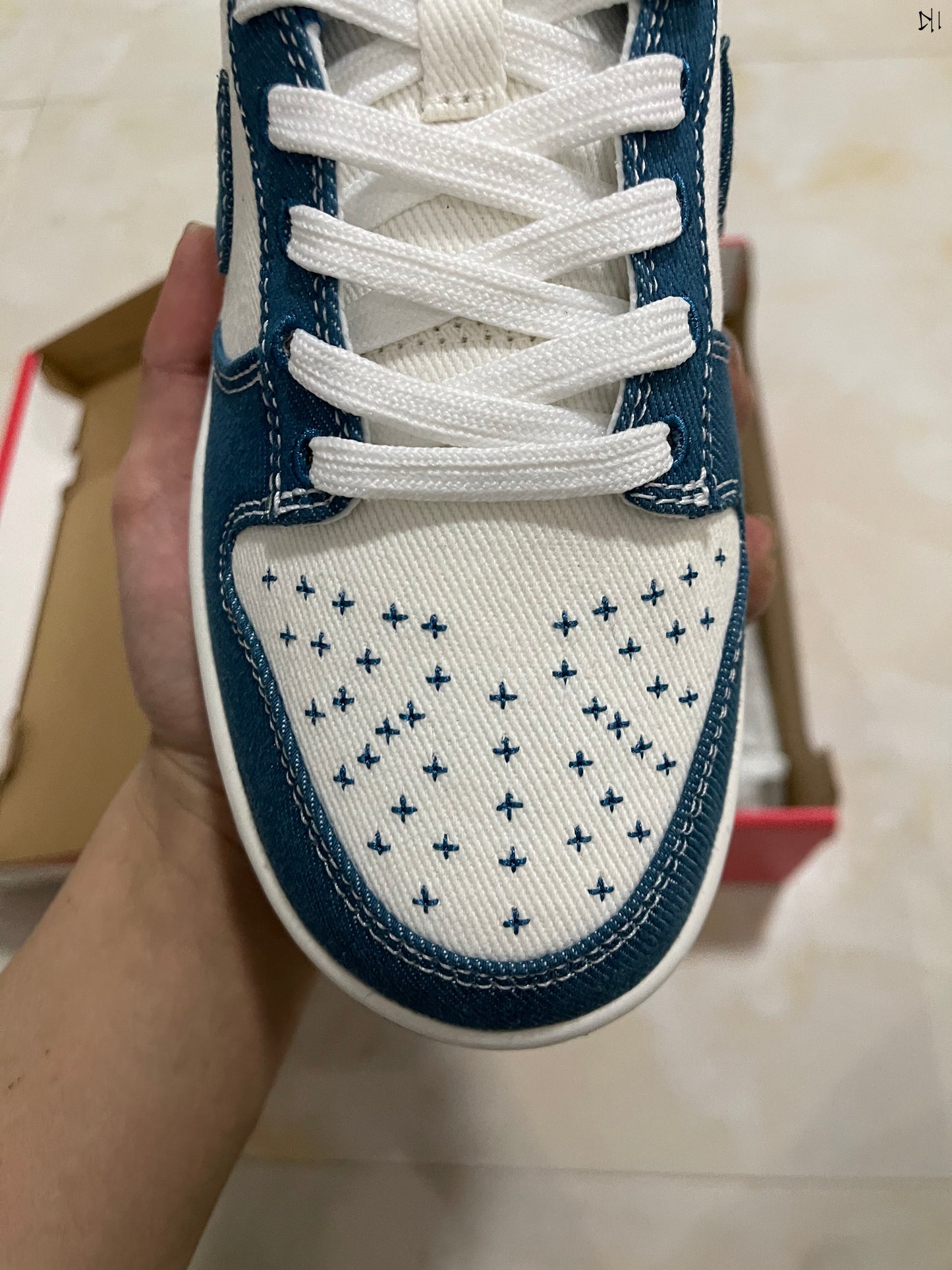 Dunk Low Industrial Blue Sashiko