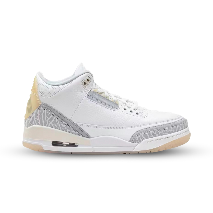 Jordan 3 Craft Ivory white rubber bottom