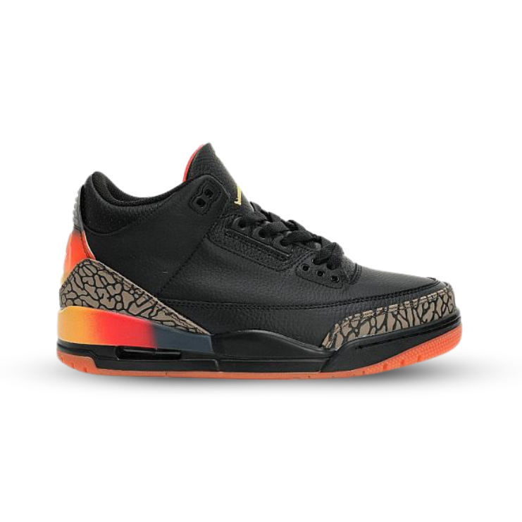 J BALVIN X JORDAN 3 Black