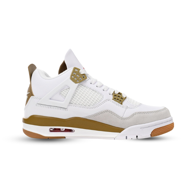 Jordan 4 Retro SB White Brown