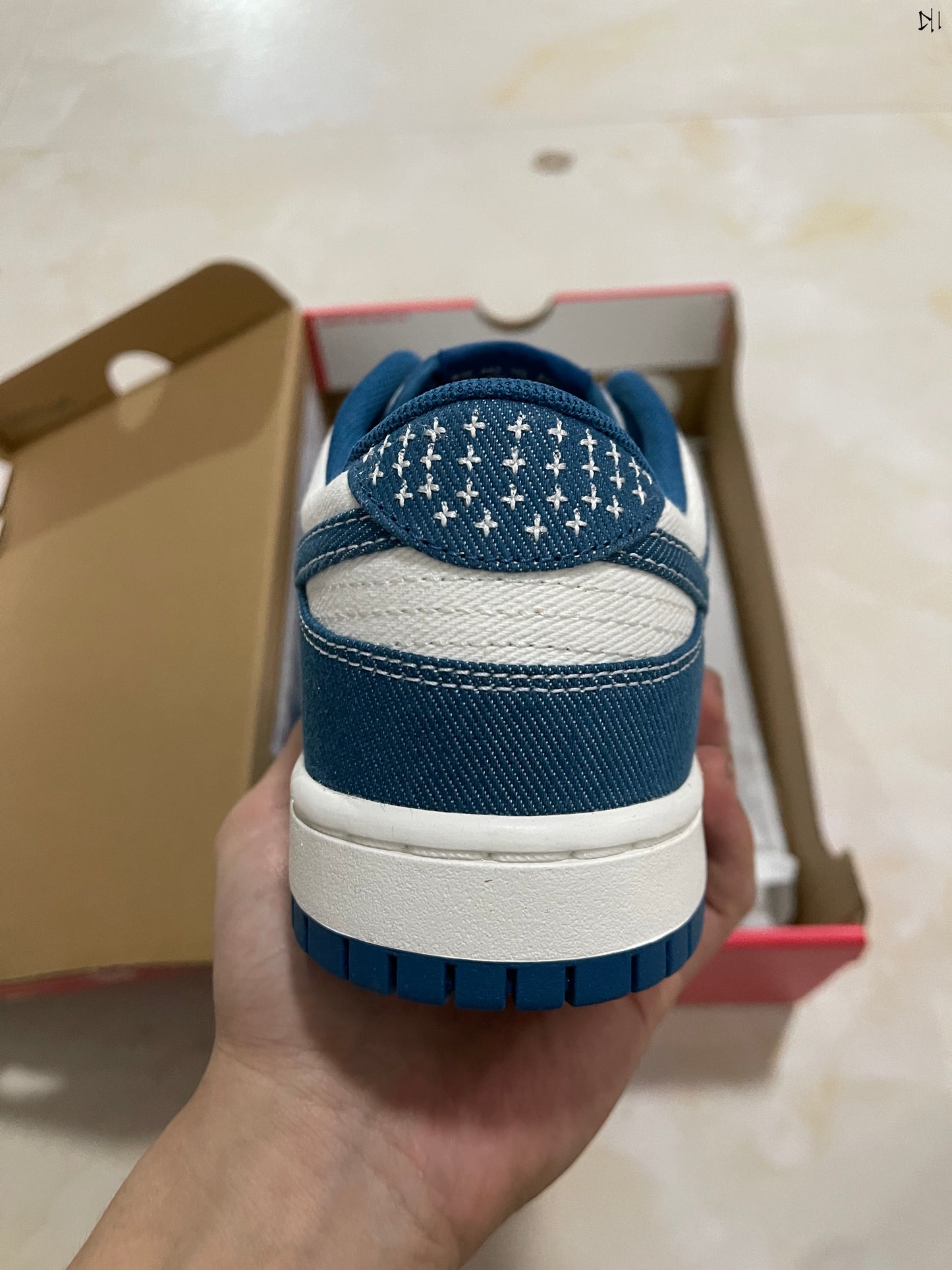 Dunk Low Industrial Blue Sashiko