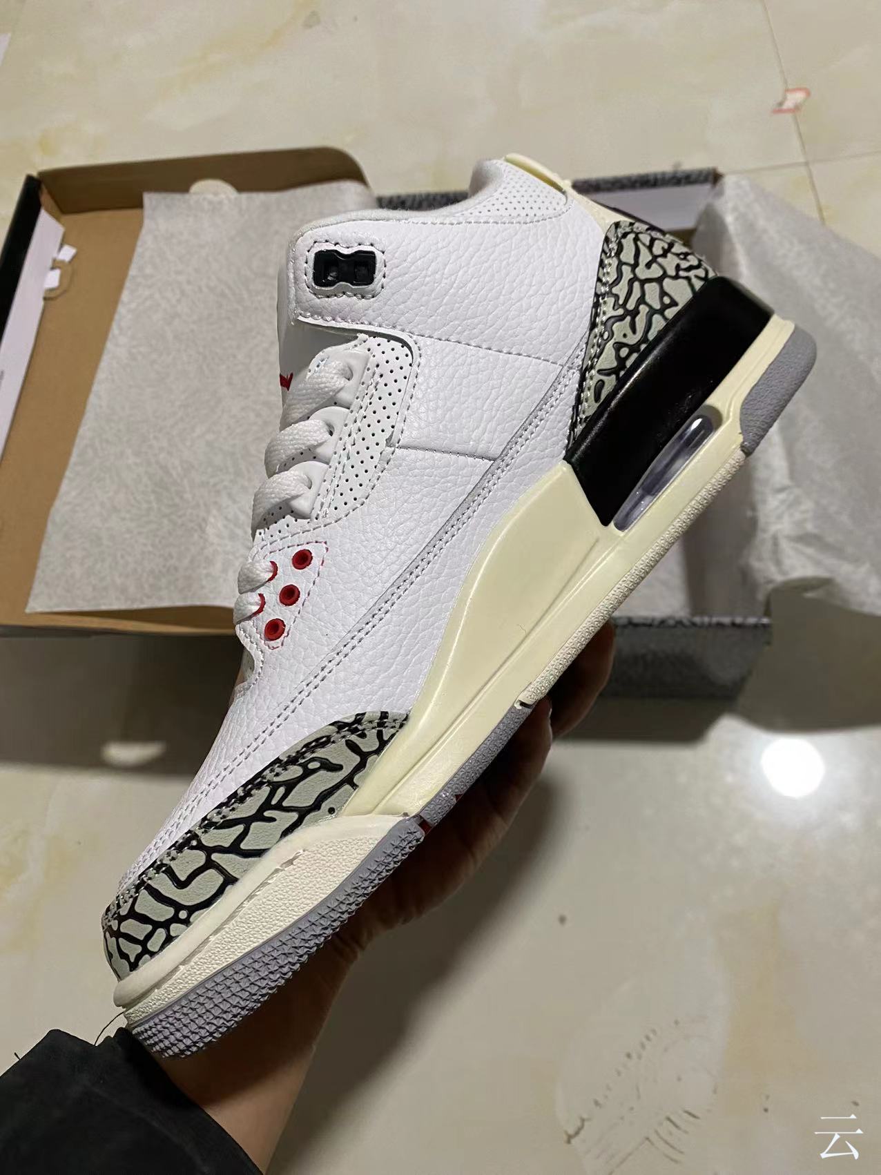 Jordan 3 Retro White Cement Reimagined