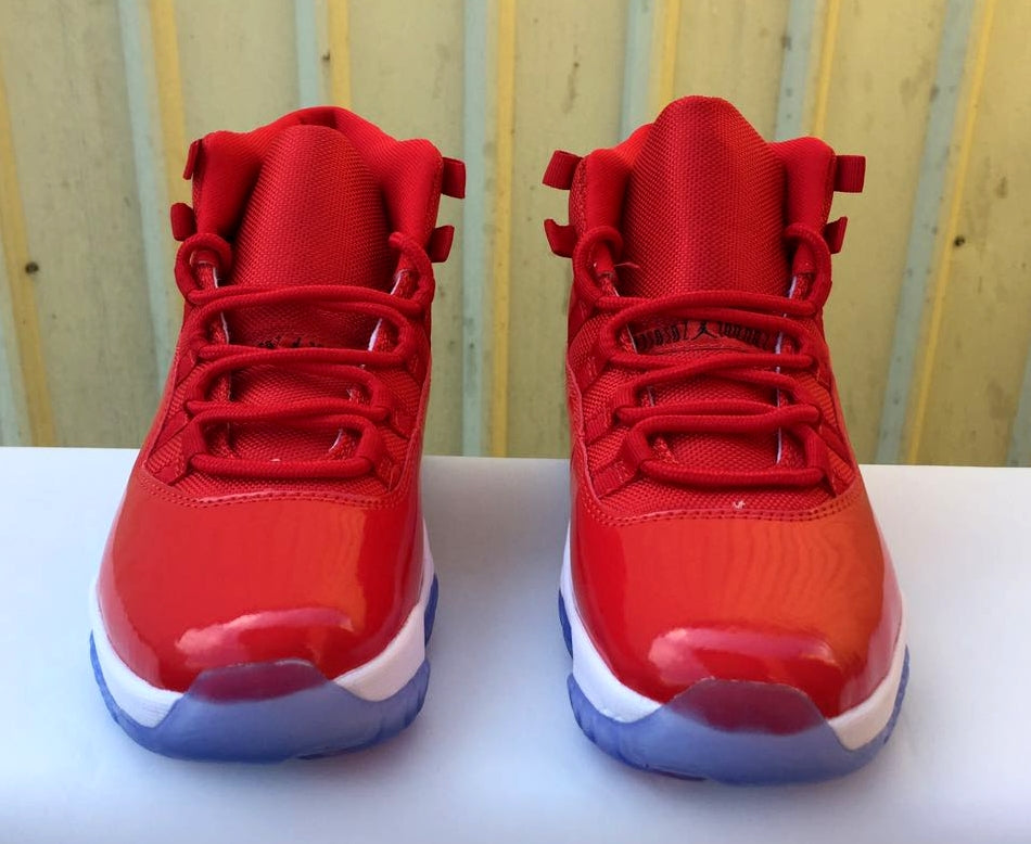 Jordan 11 Red, white and blue