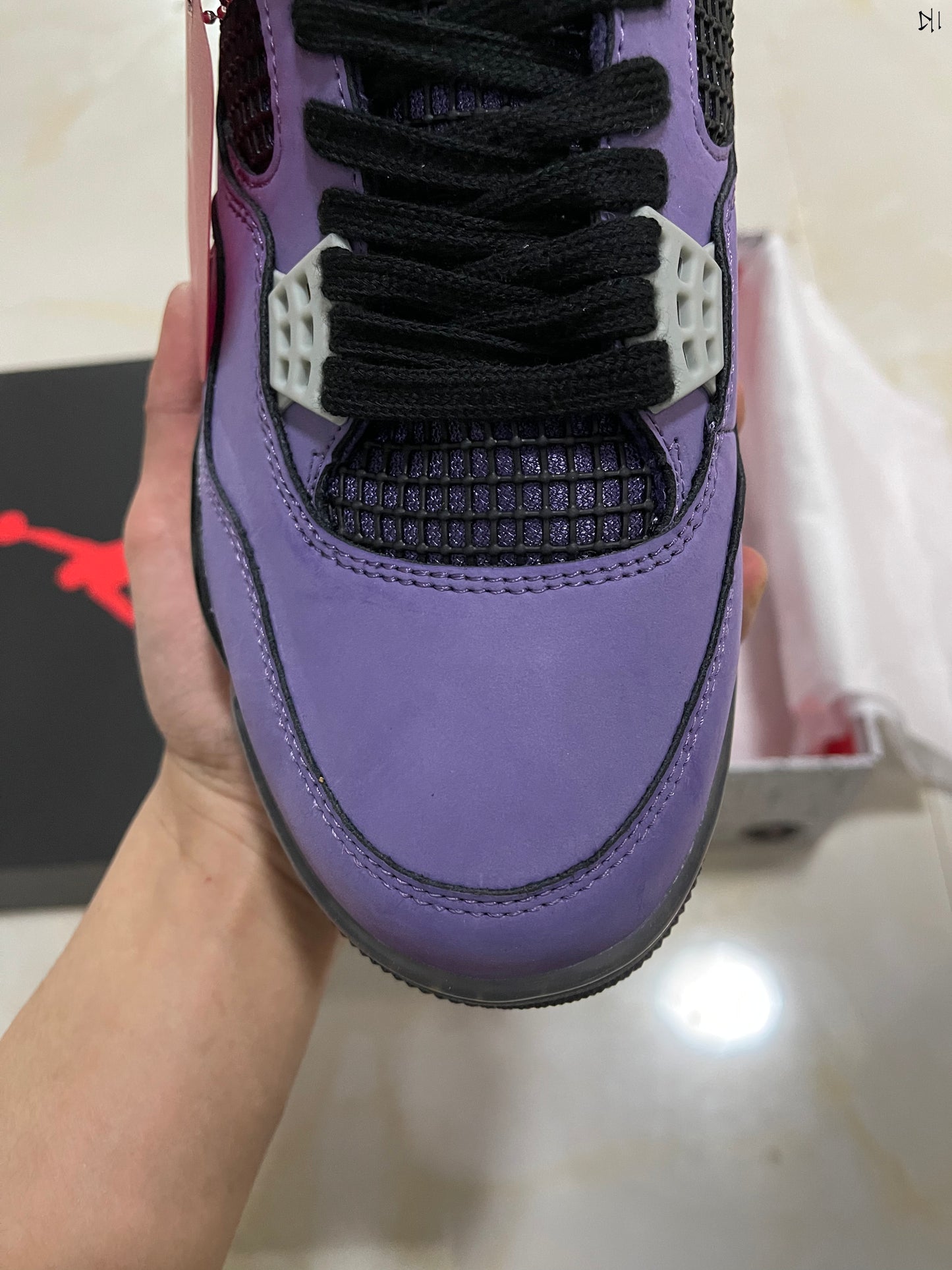 Jordan 4 Retro x Travis Scott Purple