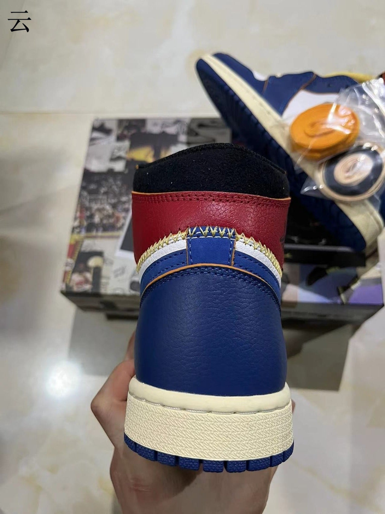 x Union Air Jordan 1 Retro High OG NRG "Storm Blue"