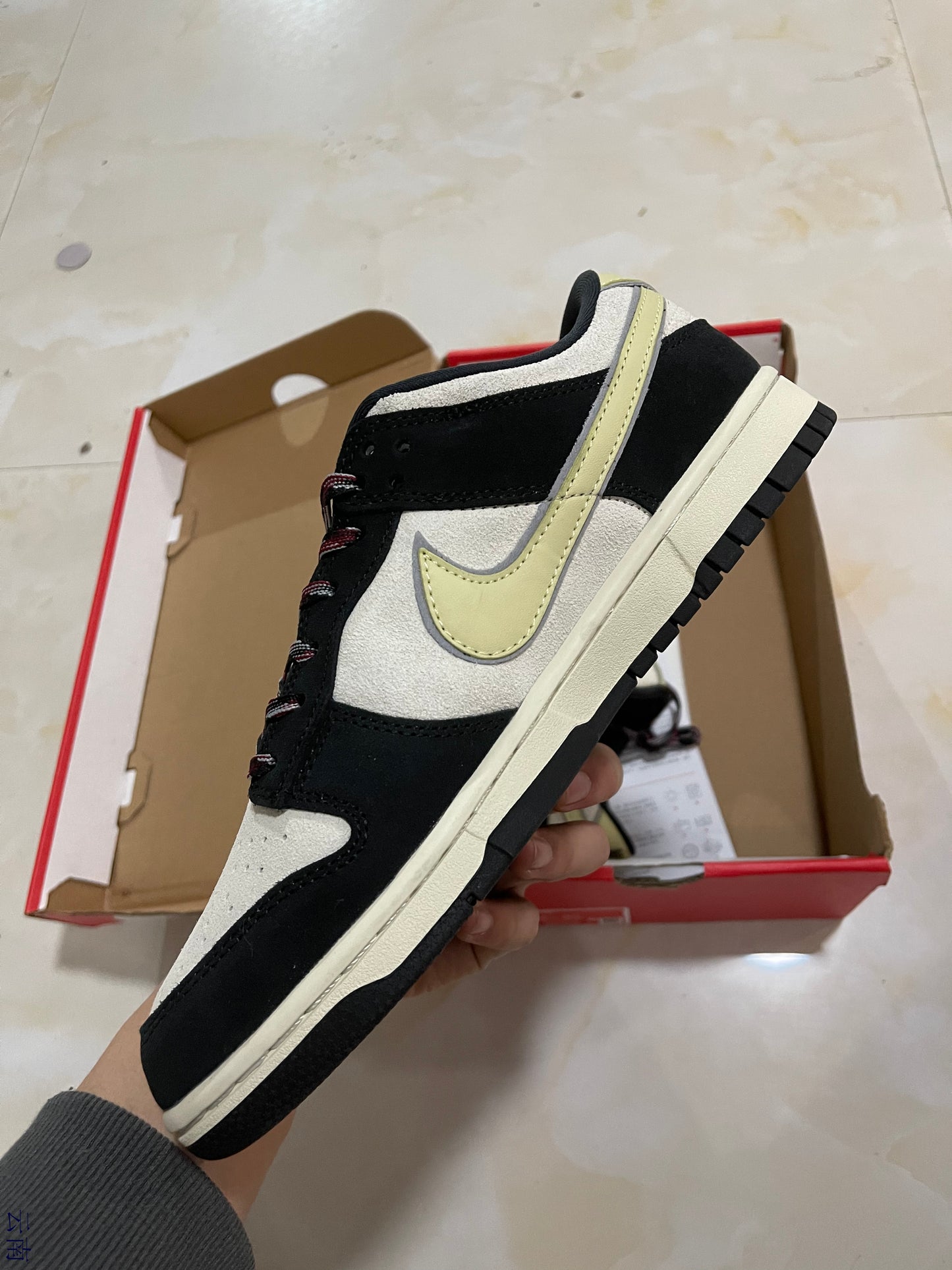 Dunk Low LX Black Suede
