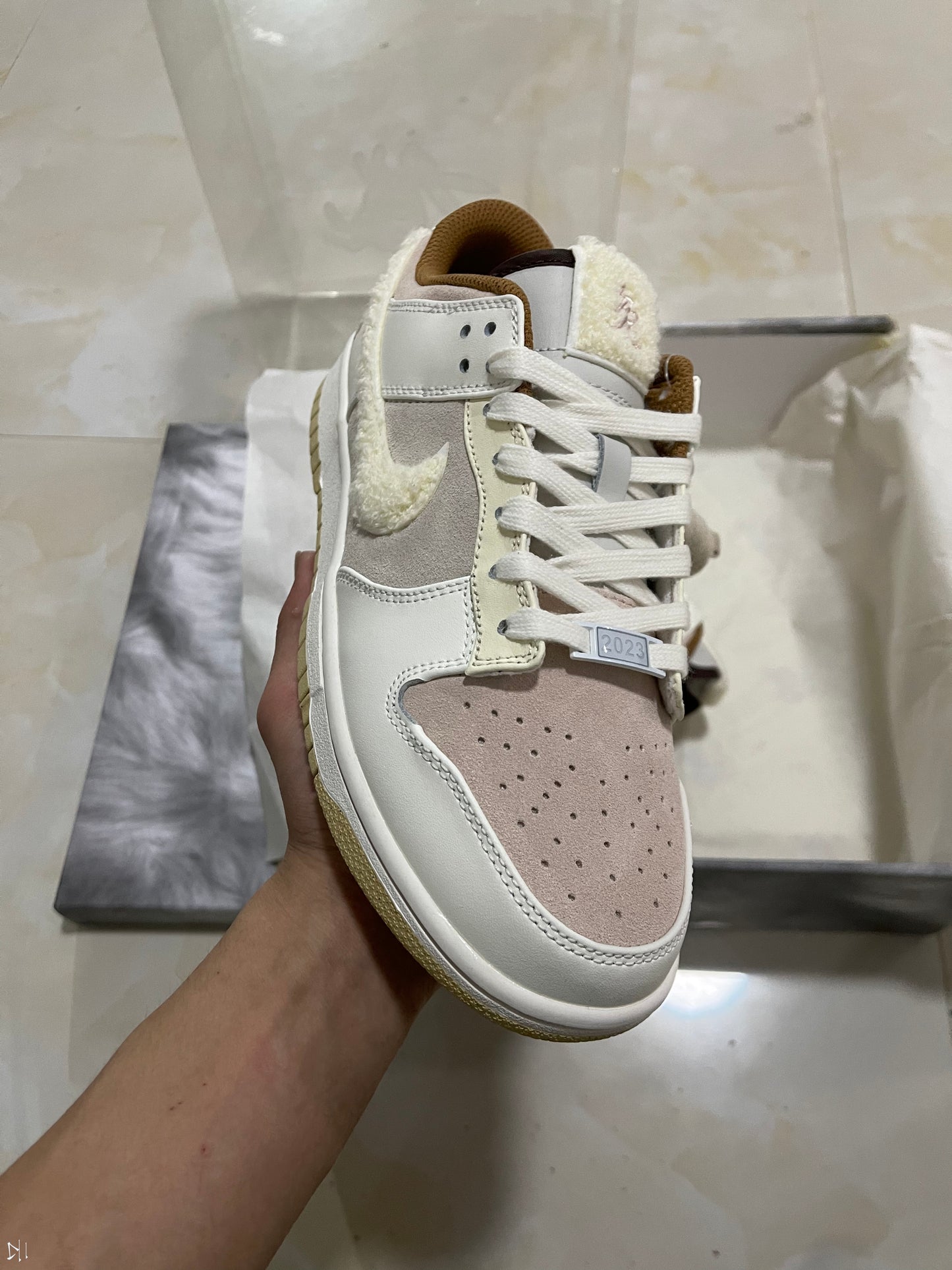 Dunk Low Retro PRM "Year of the Rabbit Fossil Stone"