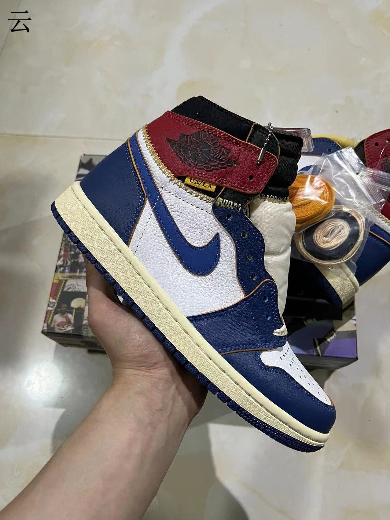 x Union Air Jordan 1 Retro High OG NRG "Storm Blue"