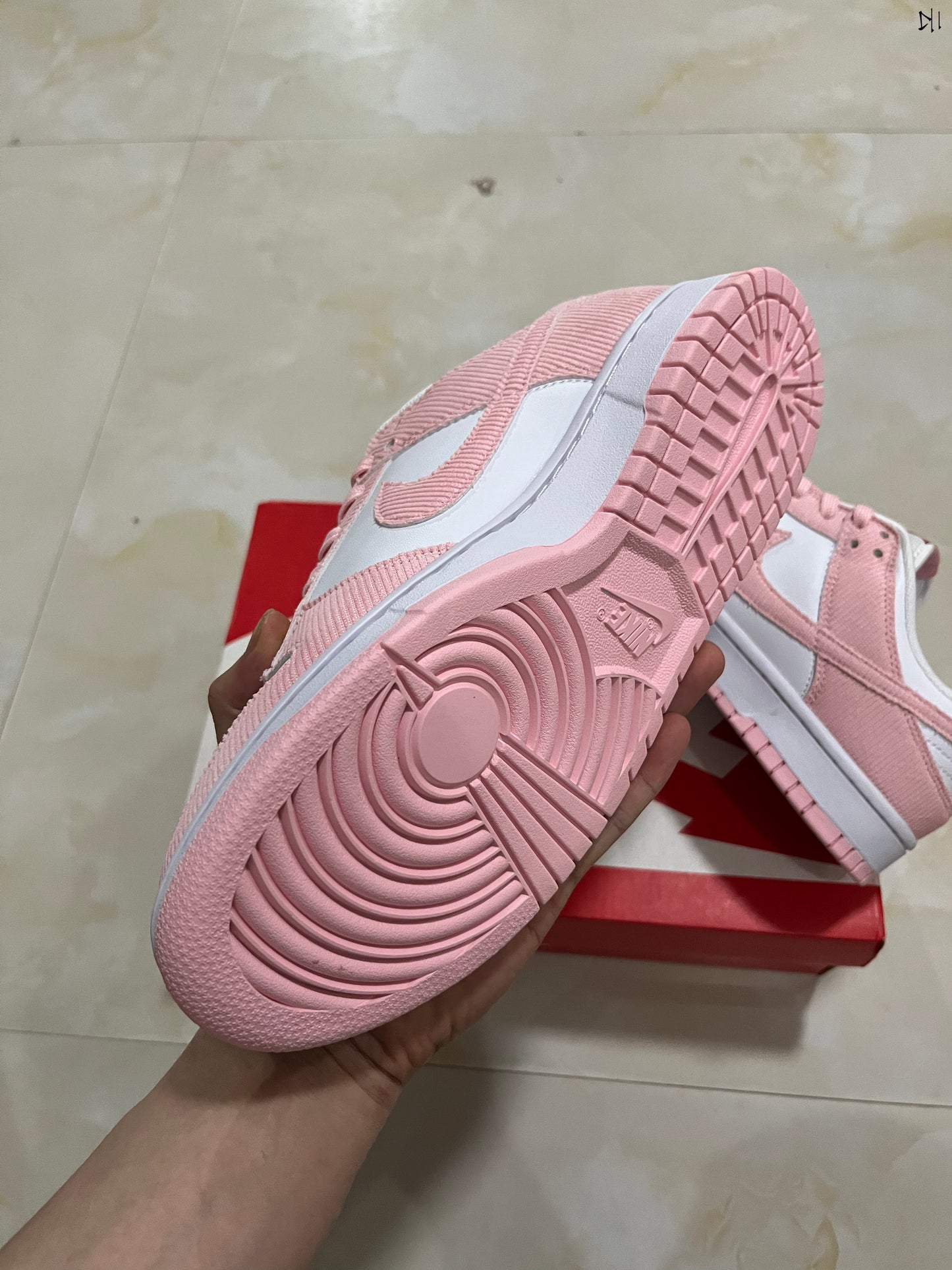 Dunk Low Pink Corduroy