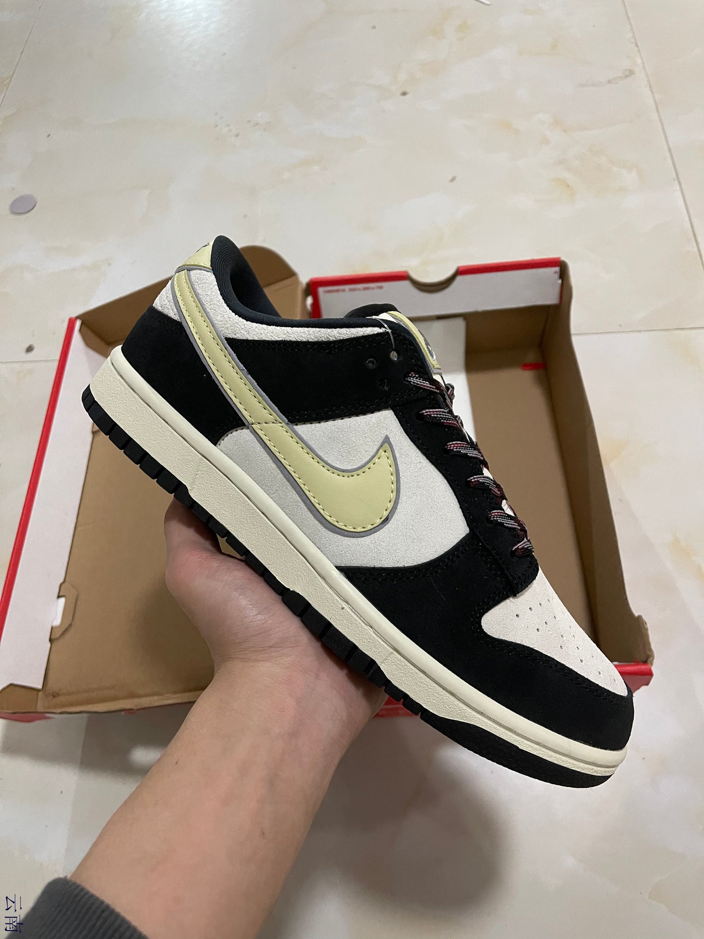 Dunk Low LX Black Suede